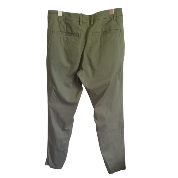 Birddogs Stretch Khakis Hunter Green Size 32x30 - Picture 2 of 7